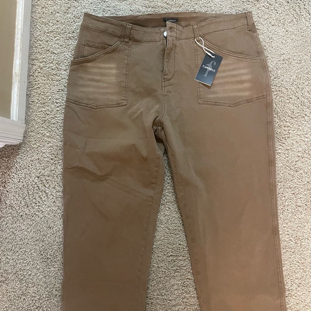 Classic Tan Women's Straight Leg Jeans